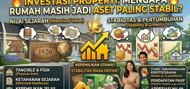 Investasi Properti: Mengapa Rumah Masih Jadi Aset Paling Stabil?